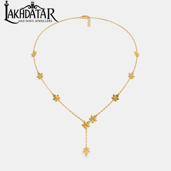 Autumn Love Gold Necklace for Women