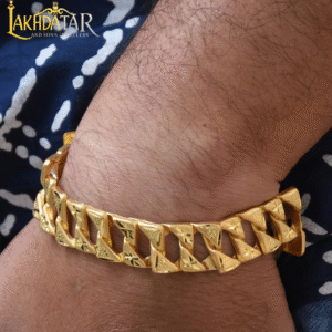 Bold Unique Gold Bracelet for Men
