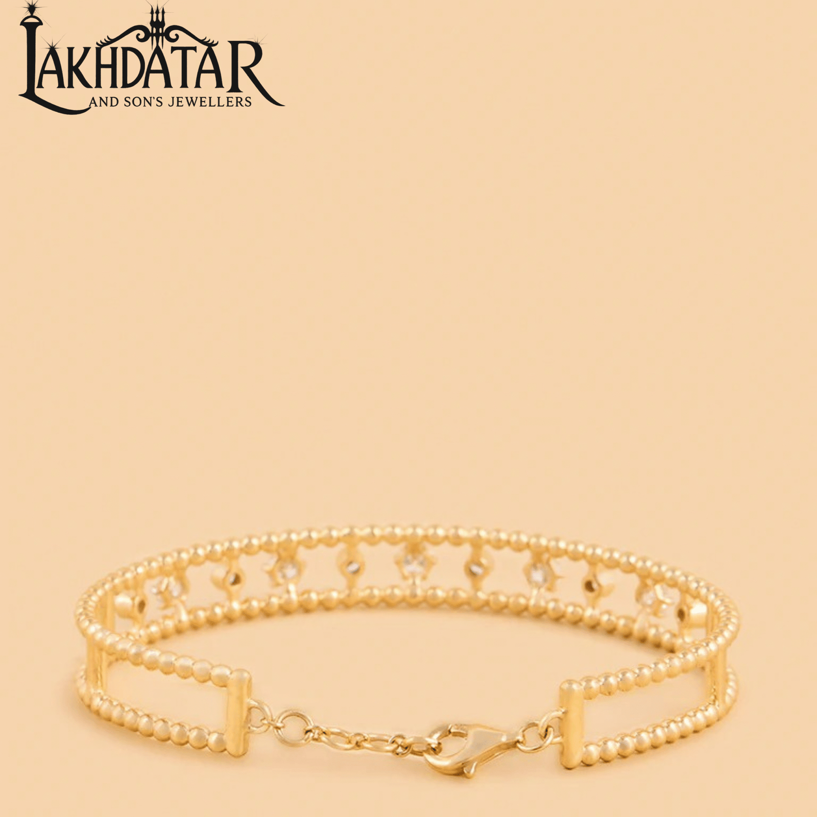 Women’s Gold Diamond Bracelet - Image 2