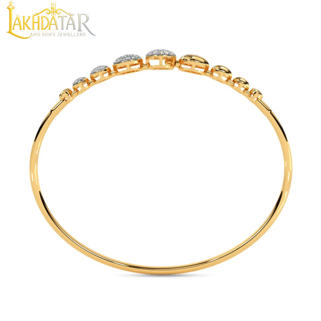 Elegant Diamond Bangles for Women - Image 2