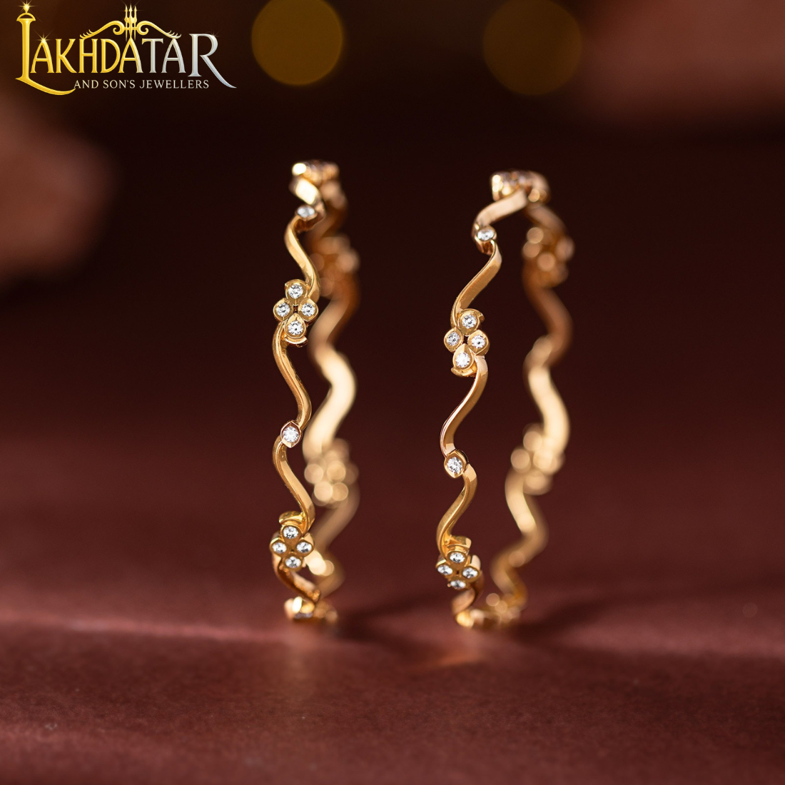 Elegant Diamond Bangles for Women - Image 3