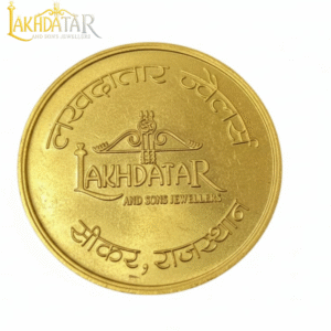 Lakhdatar 24K 100% Pure 999 Gold Coin 20 Gram Pack of 1