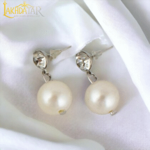 925 Sterling Silver Pearl Drop Earrings for Women